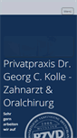 Mobile Screenshot of drkolle.de